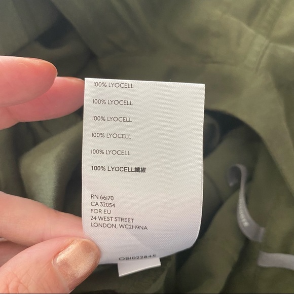 Anthropologie Preston Utility Army Green Jumpsuit Size 6 - Picture 8 of 12